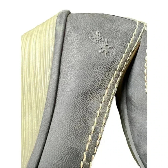 Fly London Women’s Black Suede Wedge Heel Shoes•Size 39 US 8-8.5• - Picture 5 of 10